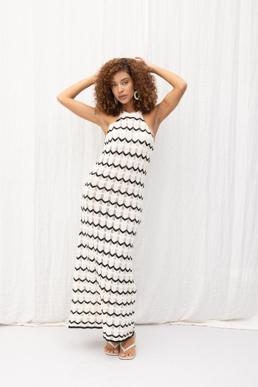 ZigZag Me Knit Dress